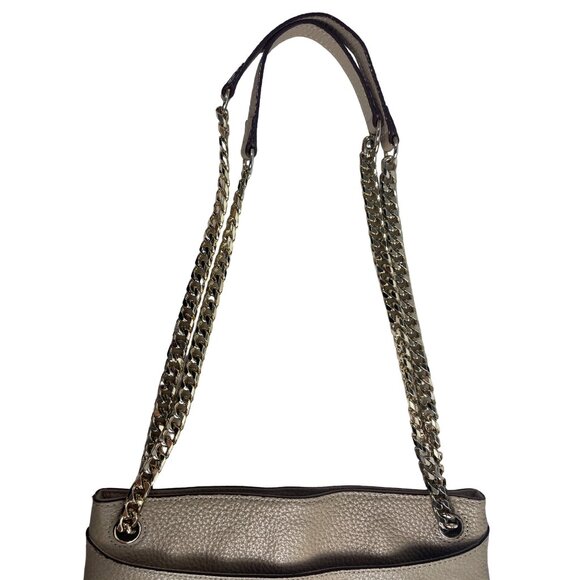 14Th And Union Women's Beige Shoulder Bag Sz M - Picture 9 of 11